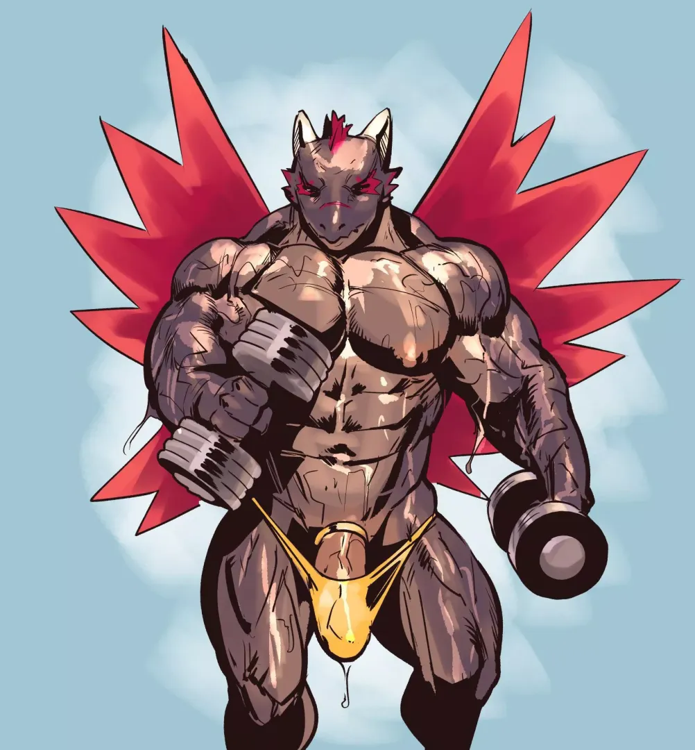 Sweaty warmup (Purplebirdman)