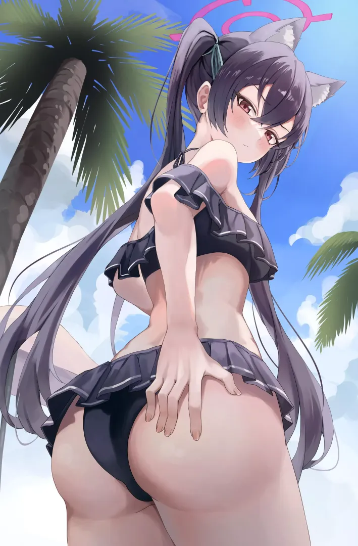 Swimsuit Serika's Butt (Nelp/perilpoint) [Blue Archive]