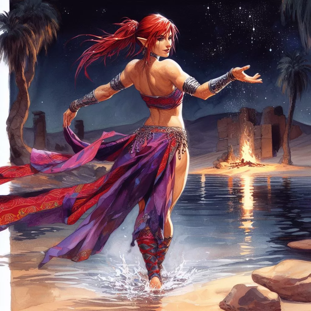 Syrenne [OC, AI]