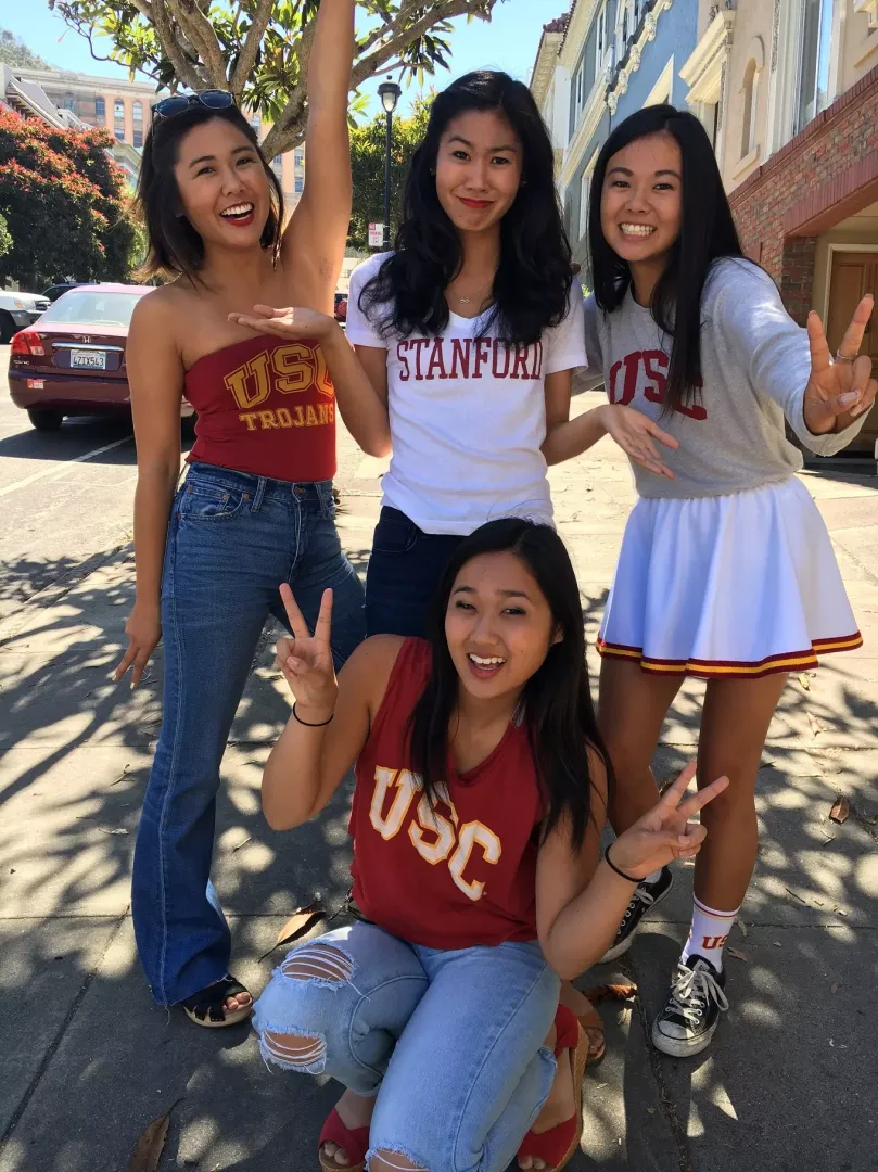 Tailgate party orgy