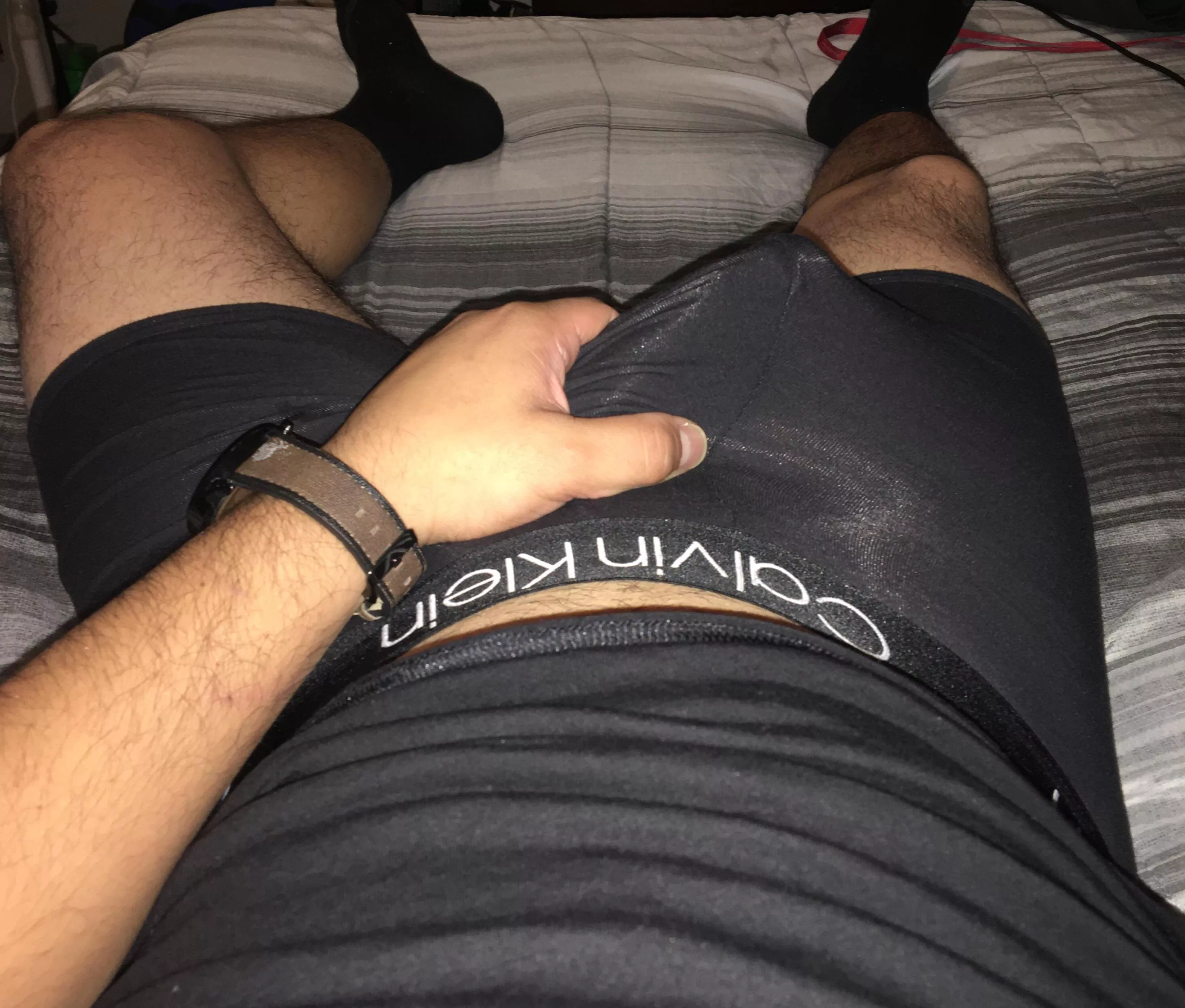 Take em off?