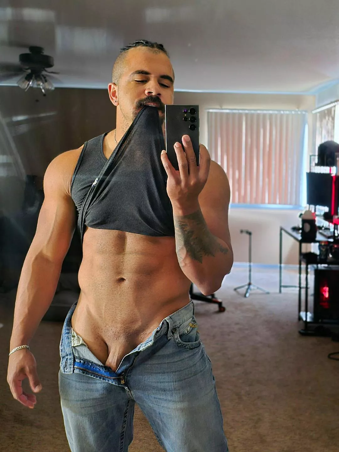 Take my pants the rest of the way off and you'll get more that the V