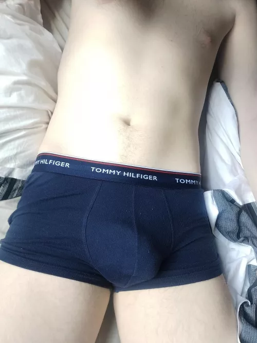 Take them off.