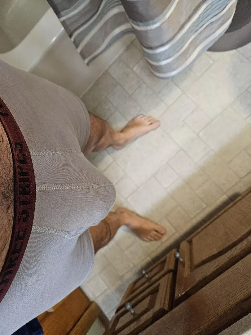 Take them off.