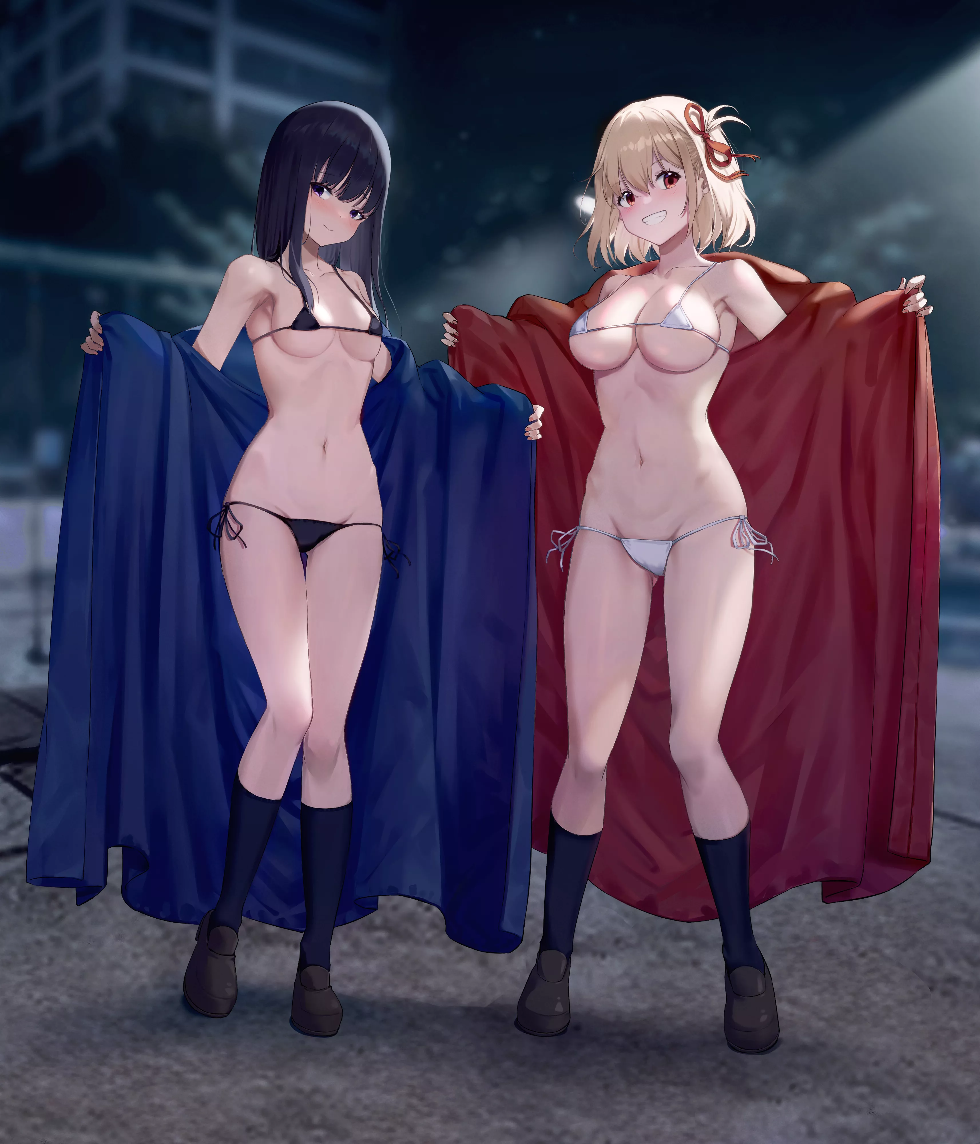 Takina and Chisato [licoris Recoil]