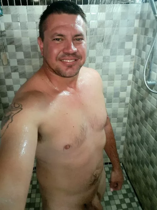 Taking a shower [M]