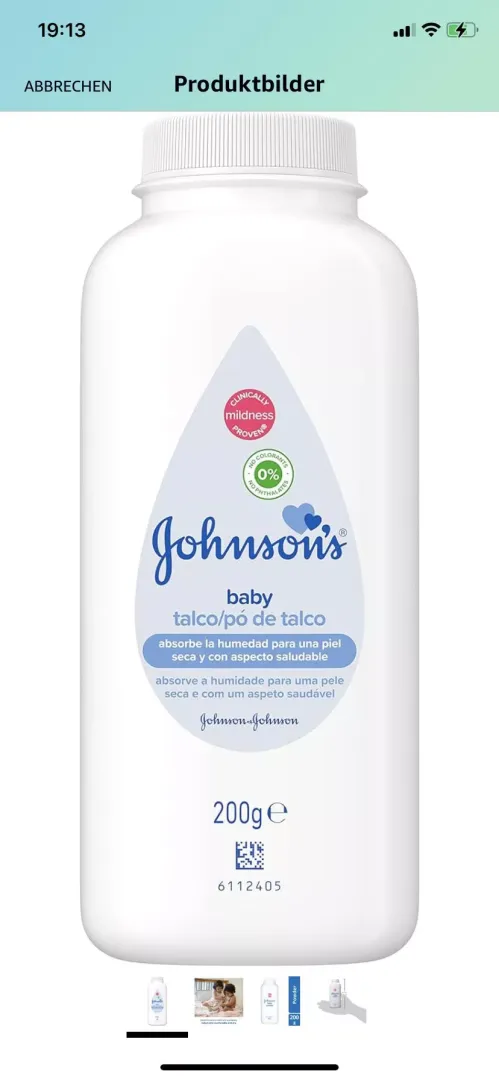Talcum powder