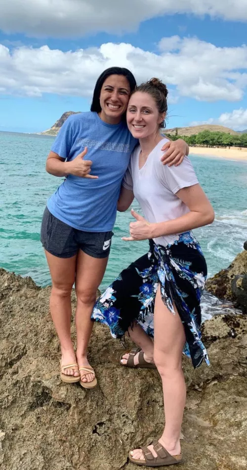 tall and short friends