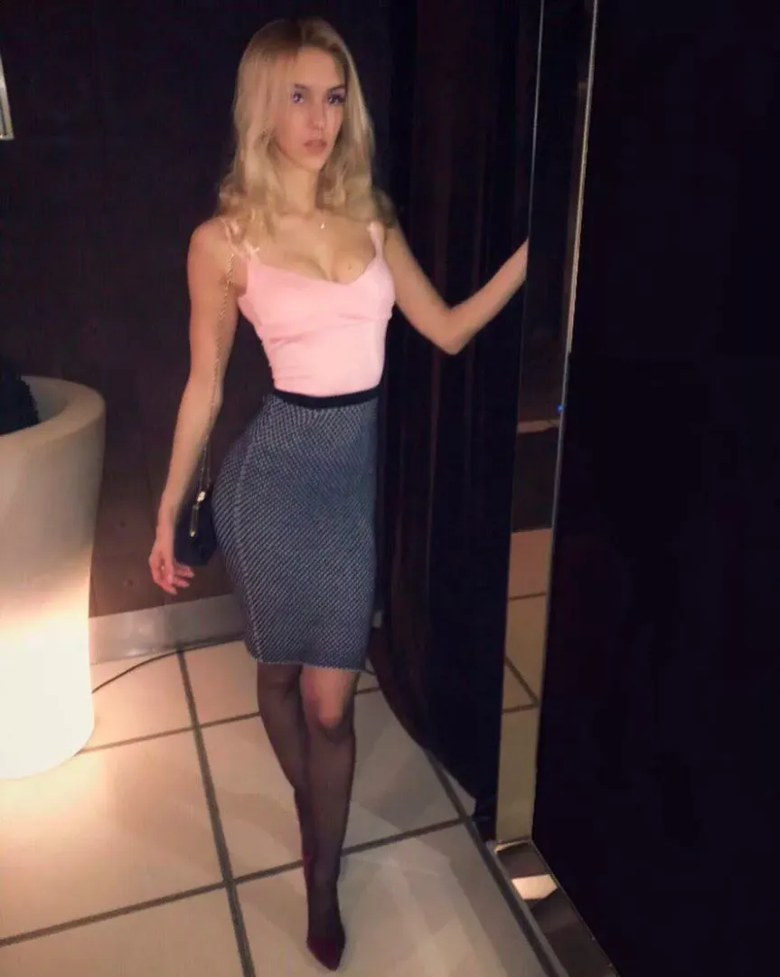 Tall blonde