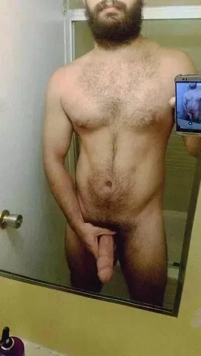 Tall hung and hairy