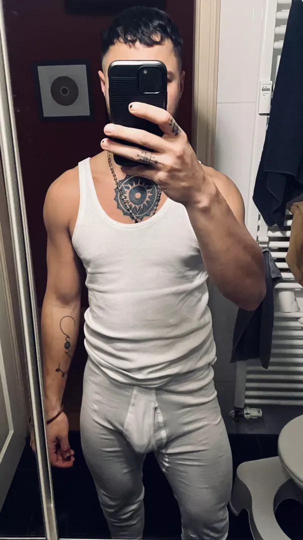 Tanktops and long johns kept me warm thus winter