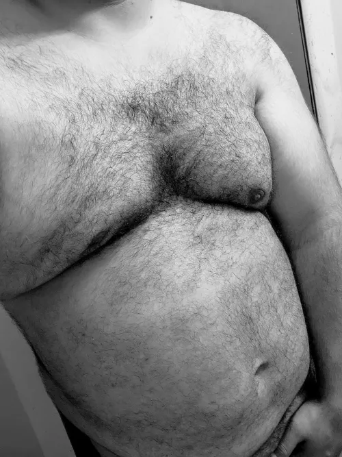 Tasteful shot, trying to feel comfortable in my own skin.