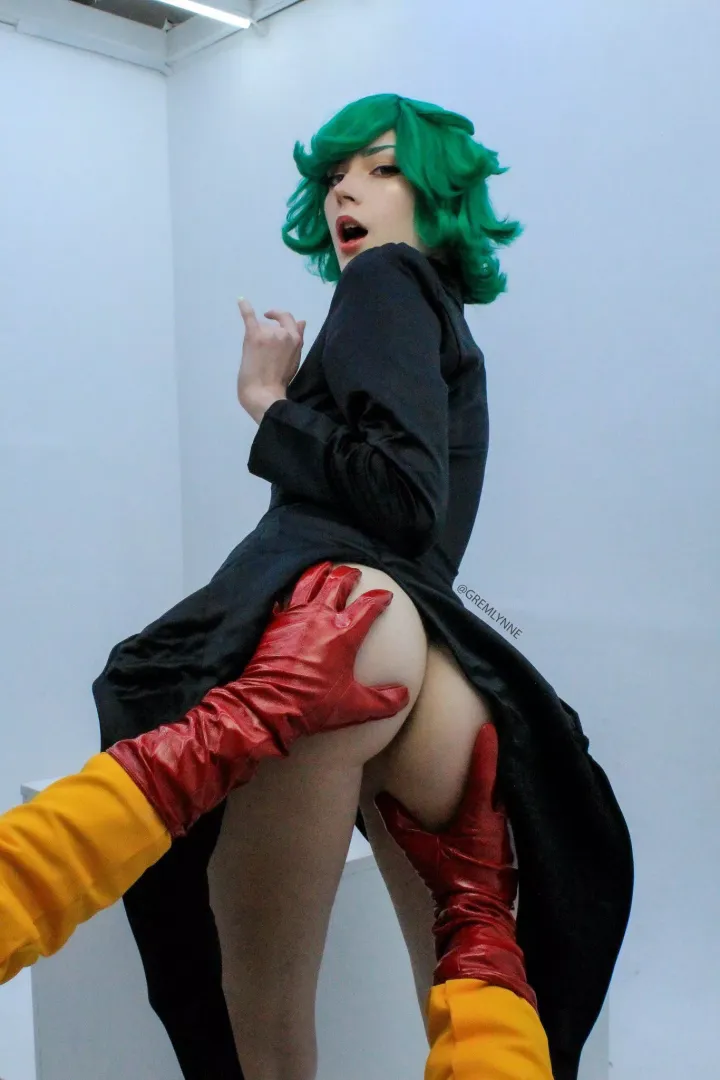 Tatsumaki ass grab by gremlynne