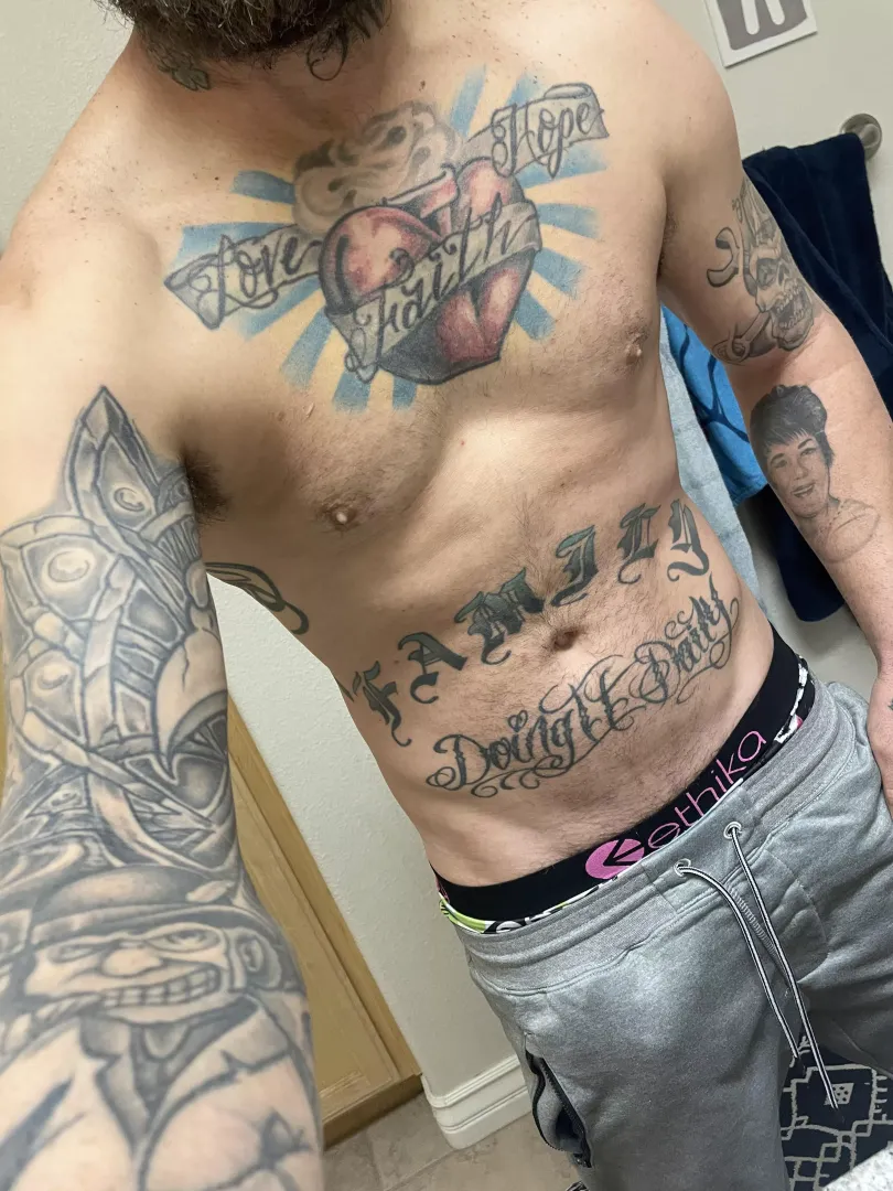 Tatted enough ??