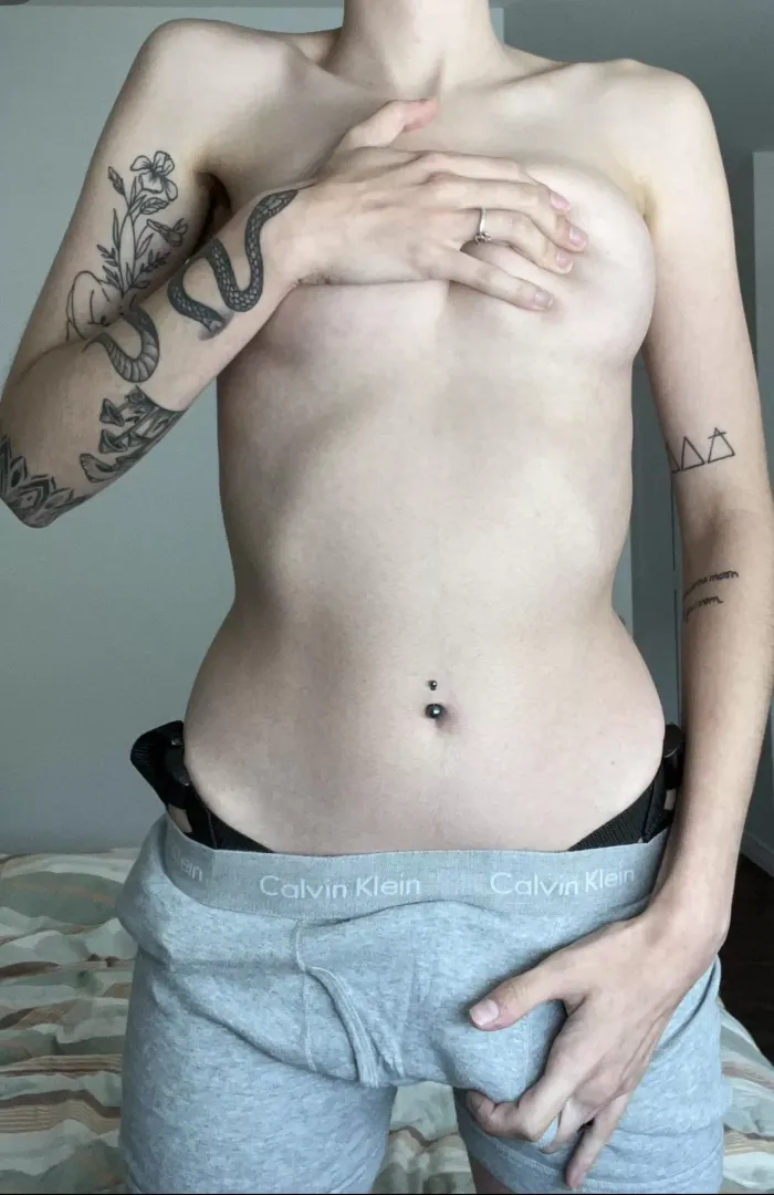 tatted with a bulge