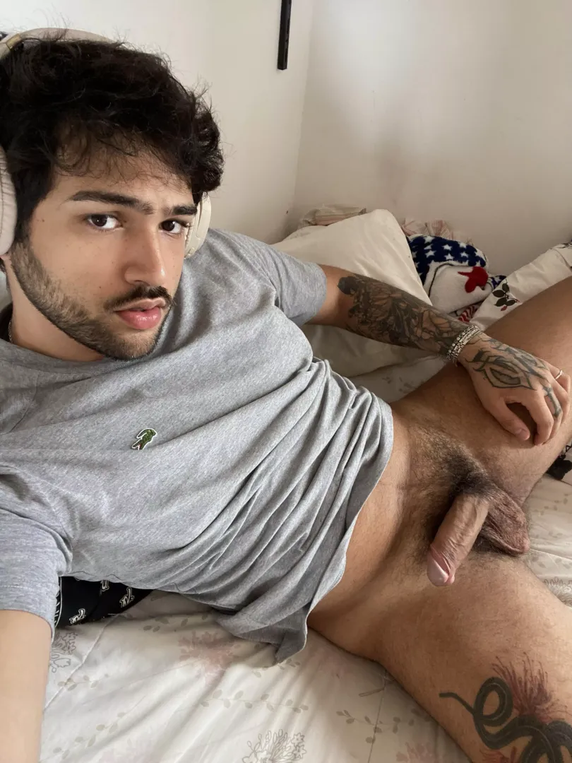 Tatts and fat dick