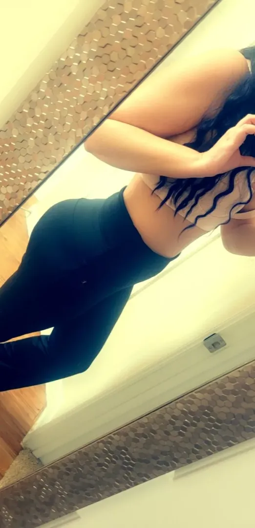 Tear a hole in my yoga pants and fuck me against the wall