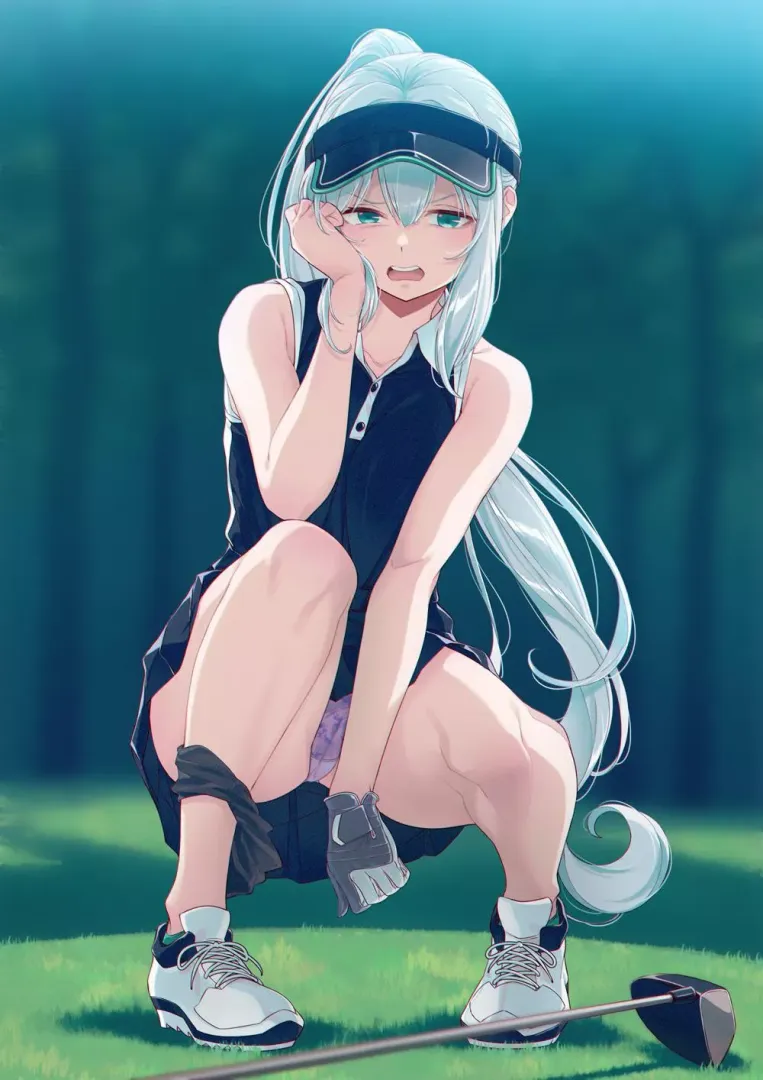 Teasing while golfing