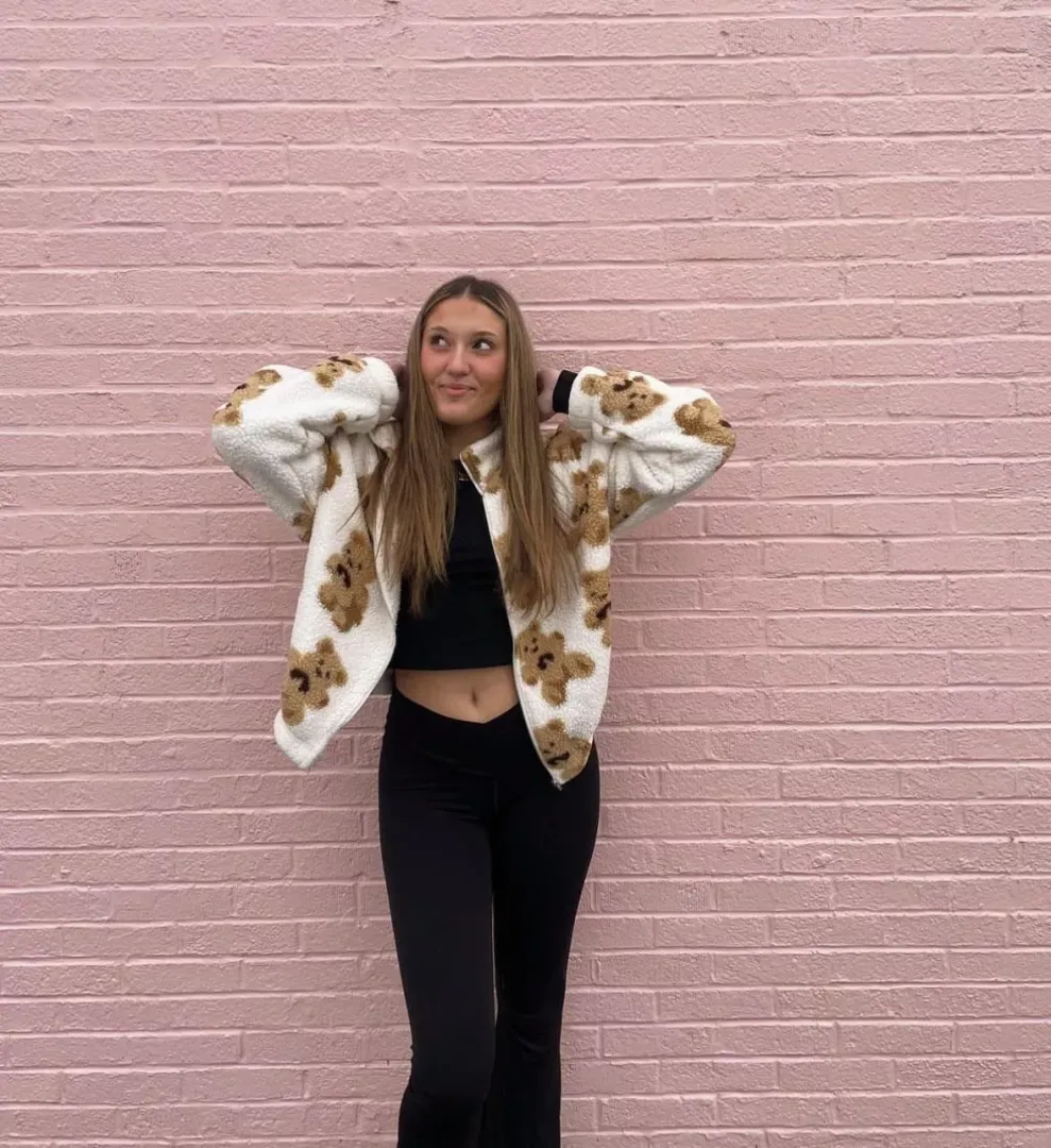 Teddy bear jacket