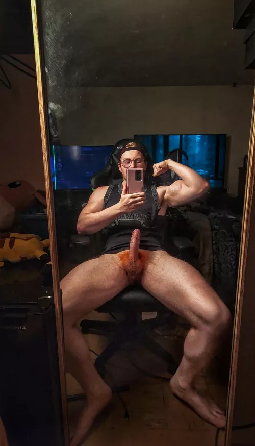 Tell me , would you ride me until you're filled or gag on it until your mouth is oozing with my nut? 