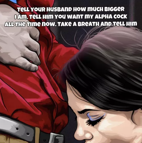 Tell your husband