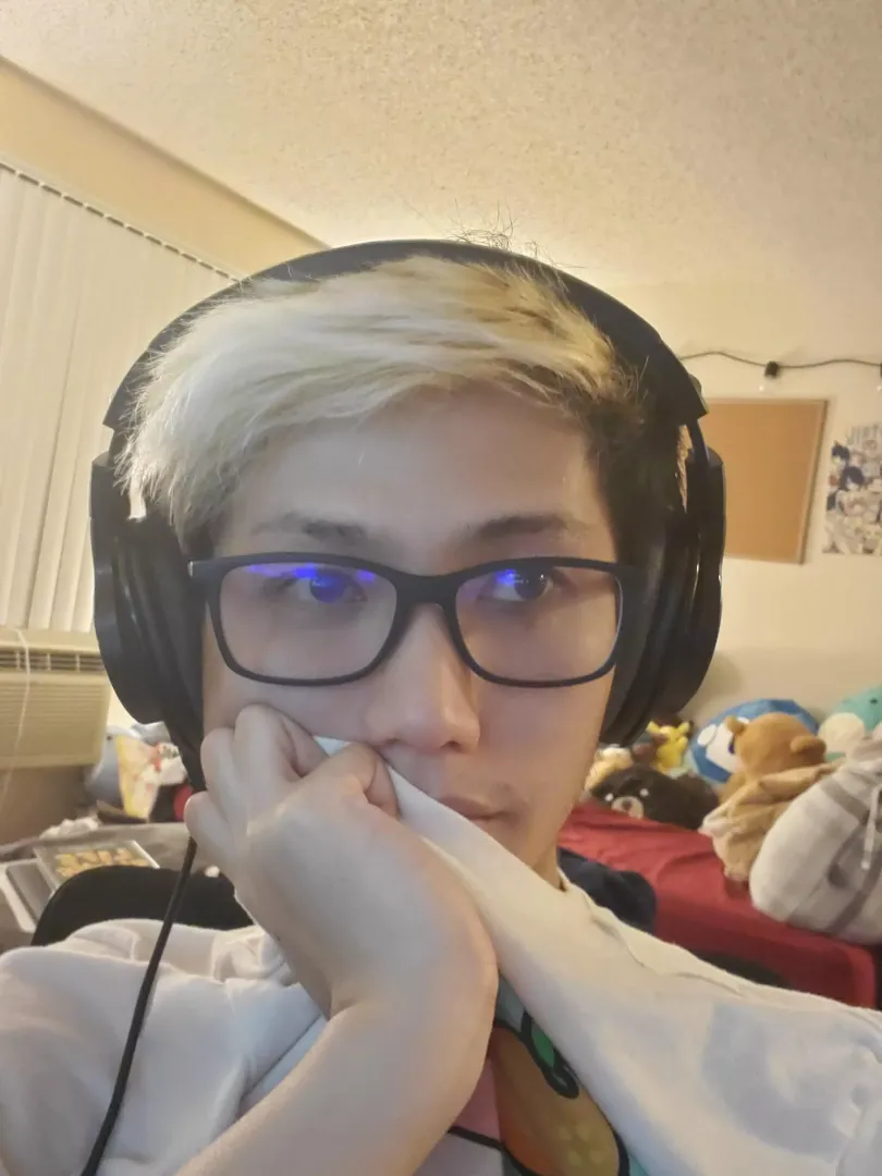 Temporaily Platinum Blonde Before Redye