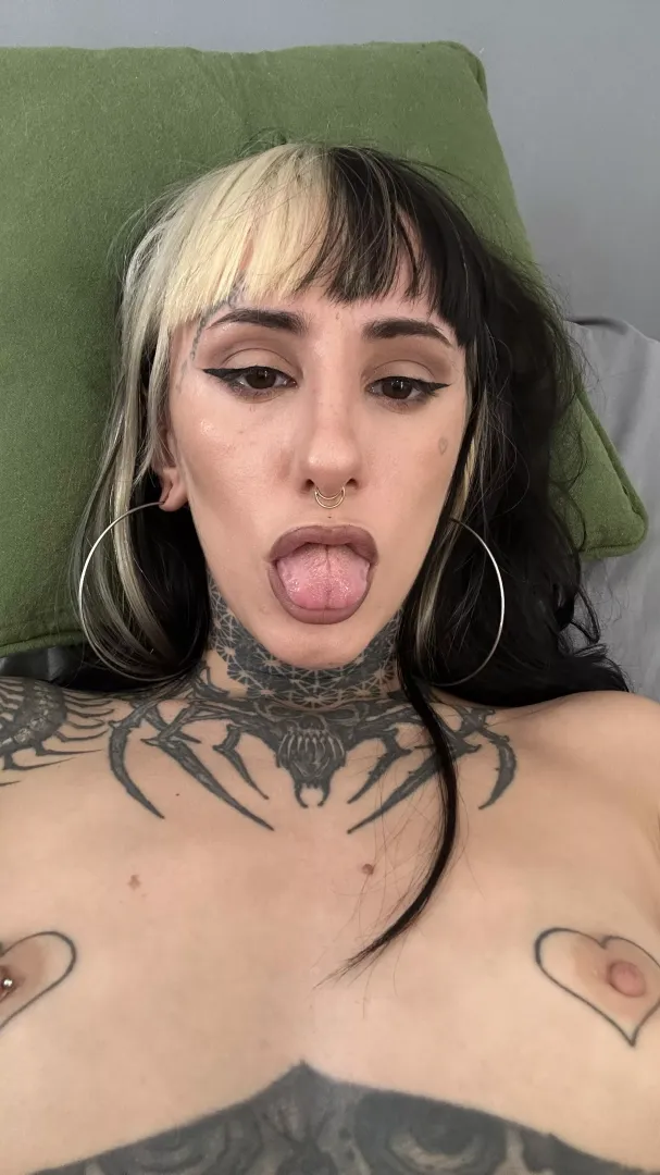 Ten percent of guys enjoy ladies with tit tats, but in this case, I believe the ratio is ten to one.