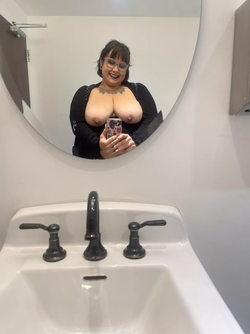 Texting you at work