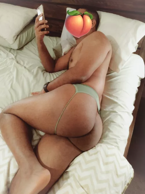 Thank you all for all the positive responses to my husband's earlier pics. It made feels heaps better and as a Thank you, he took this pic for you all. This time, with nothing else but just his first ever Jockstrap, that suprisingly still fits. Do let h