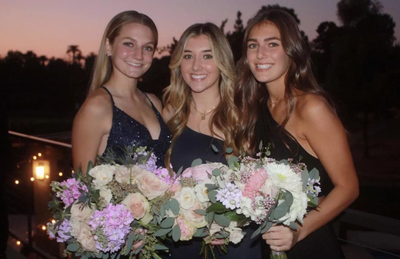 Thankful for hot bridesmaids.