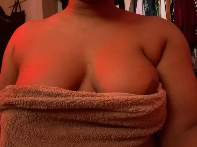 Thanks for lending me your towel I always forget mine