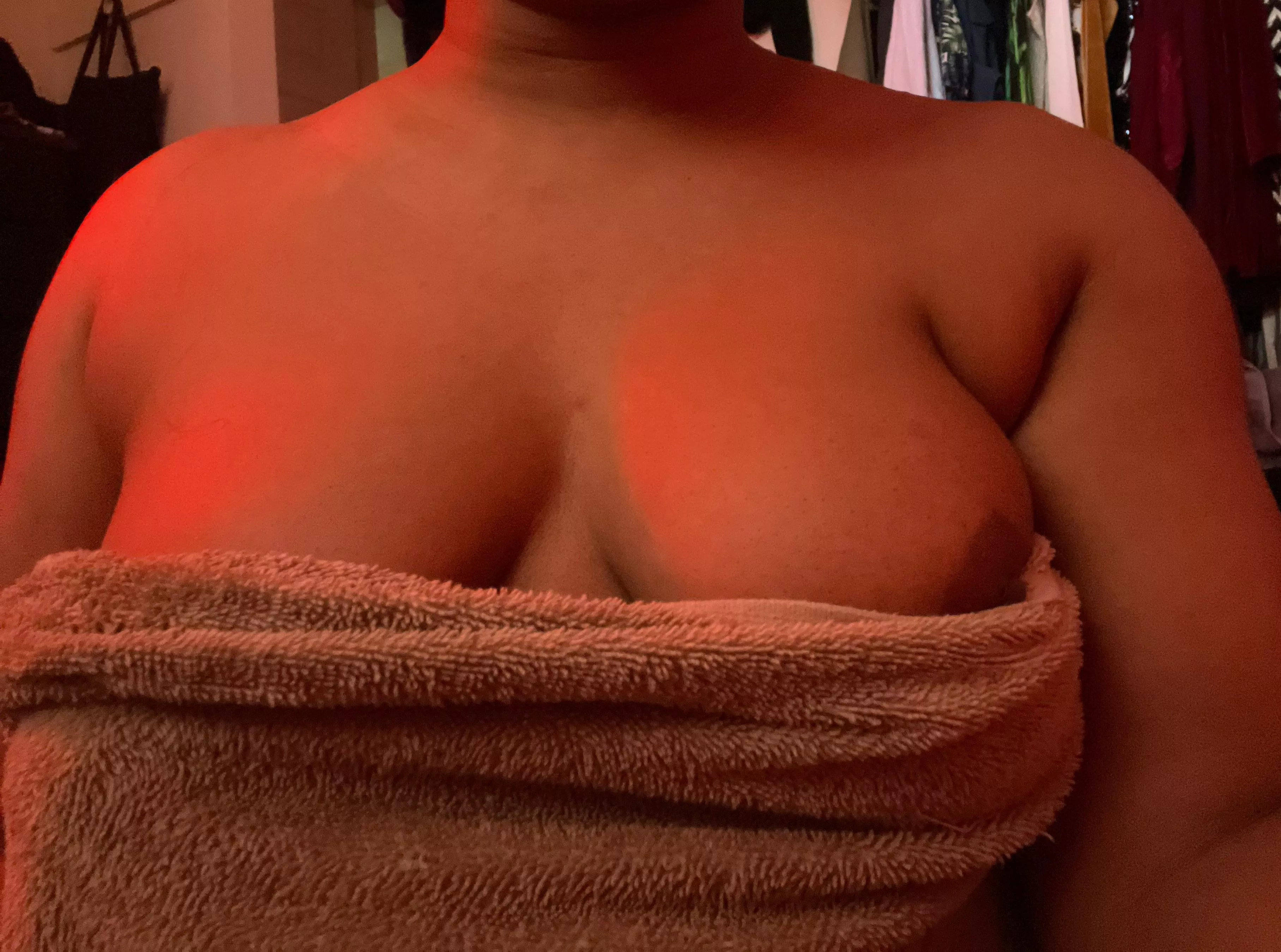 Thanks for lending me your towel I always forget mine