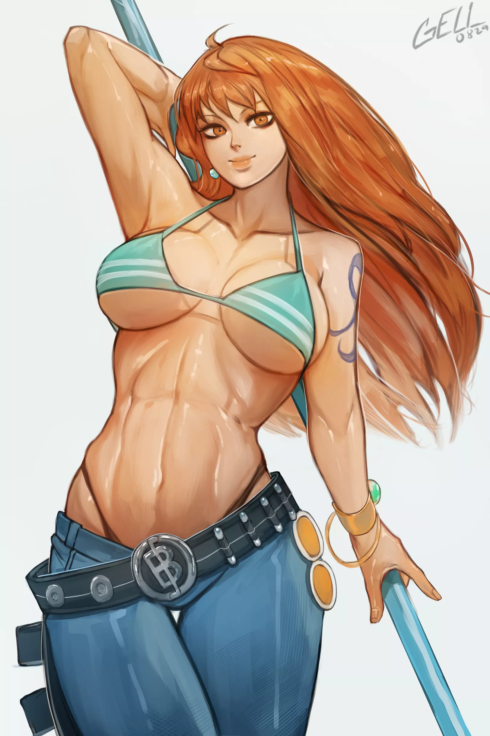 The abs are real (GELL)