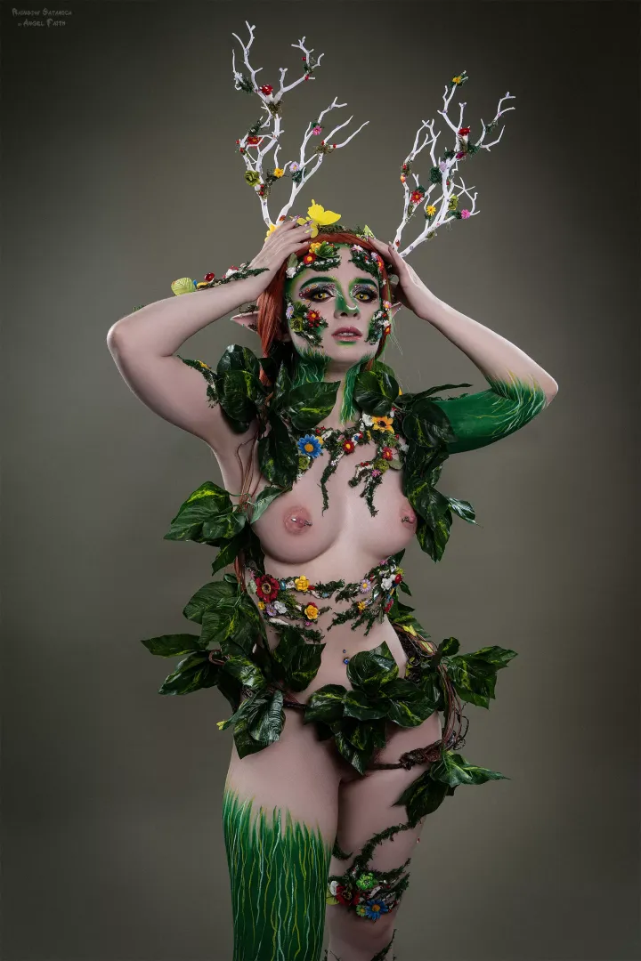 The beautiful Dryad is waiting for you