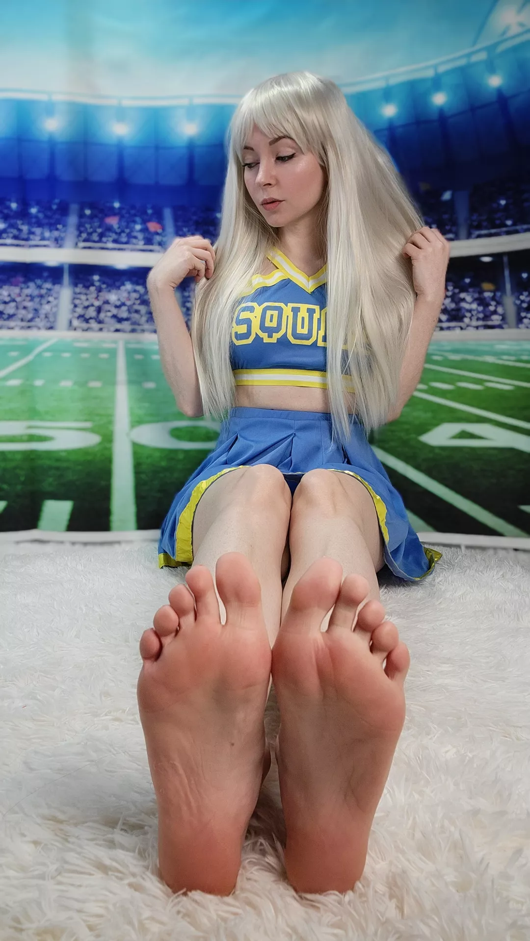 The best part of football is the cheerleaders