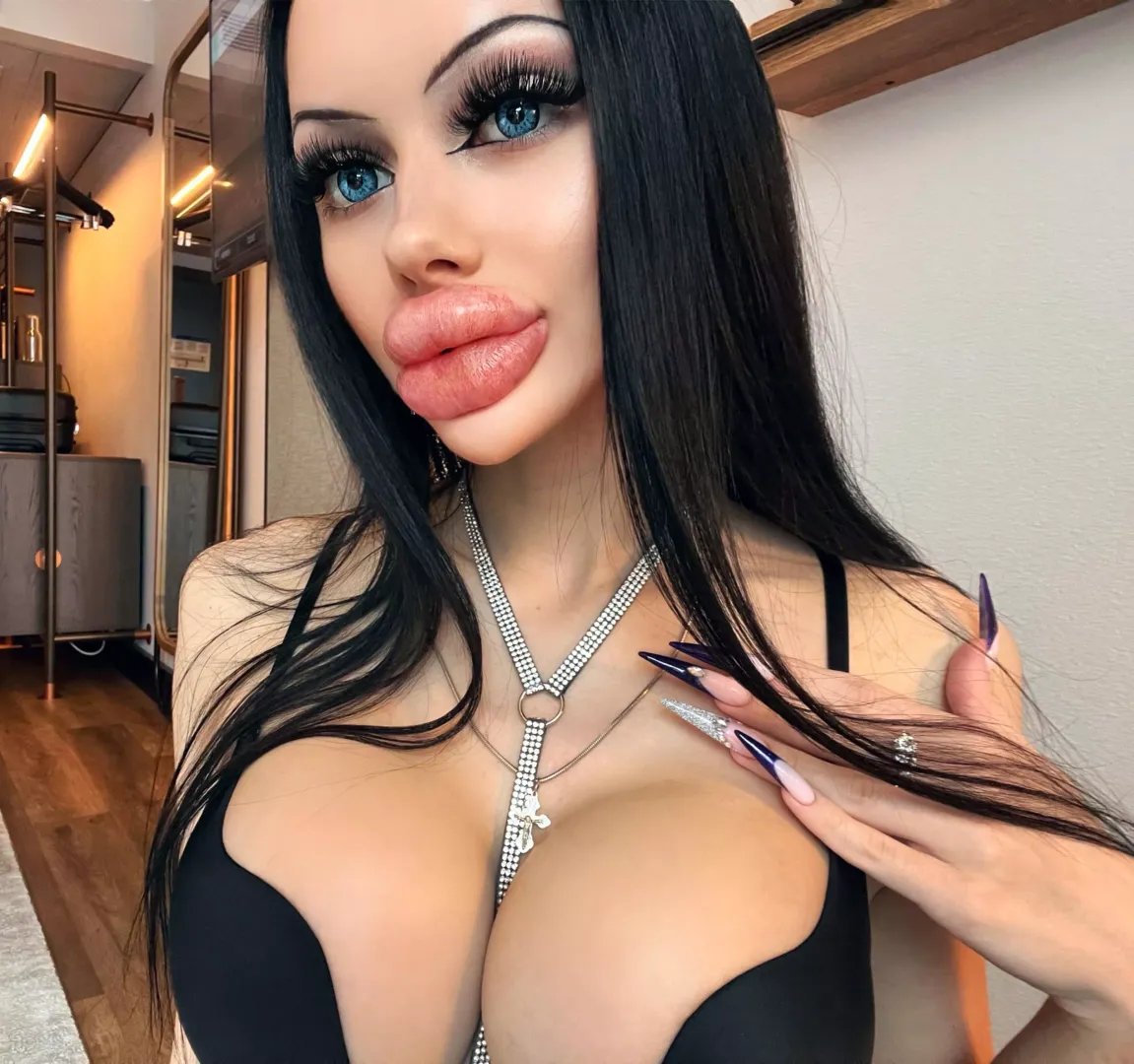 The biggest lips I’ve ever had