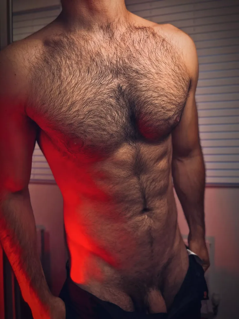 The body of an otter