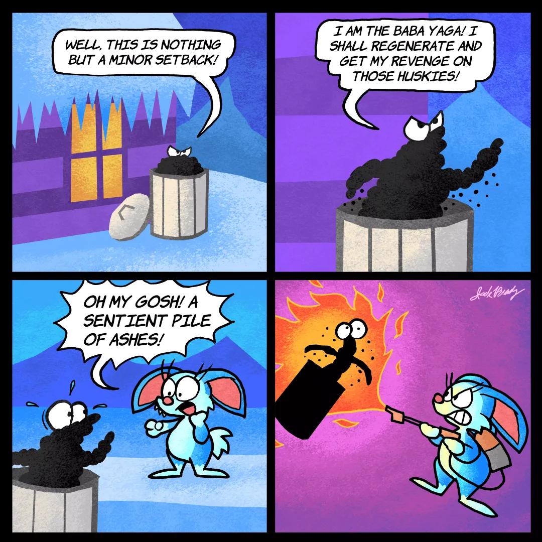 The end