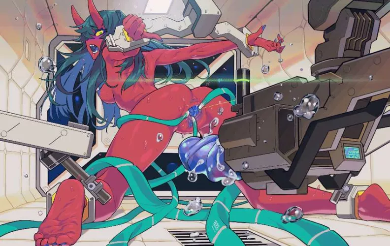The experiments on the tiefling are going quite well~