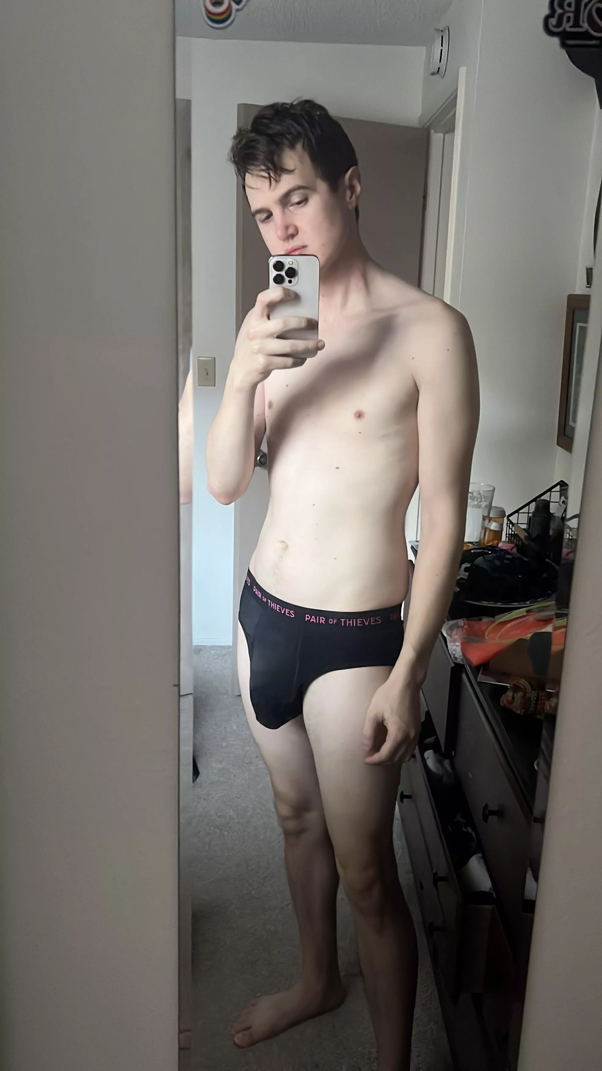 The freezing weather is gone so the briefs are back 😉