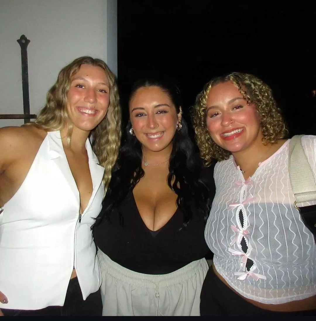 The girls in white know..