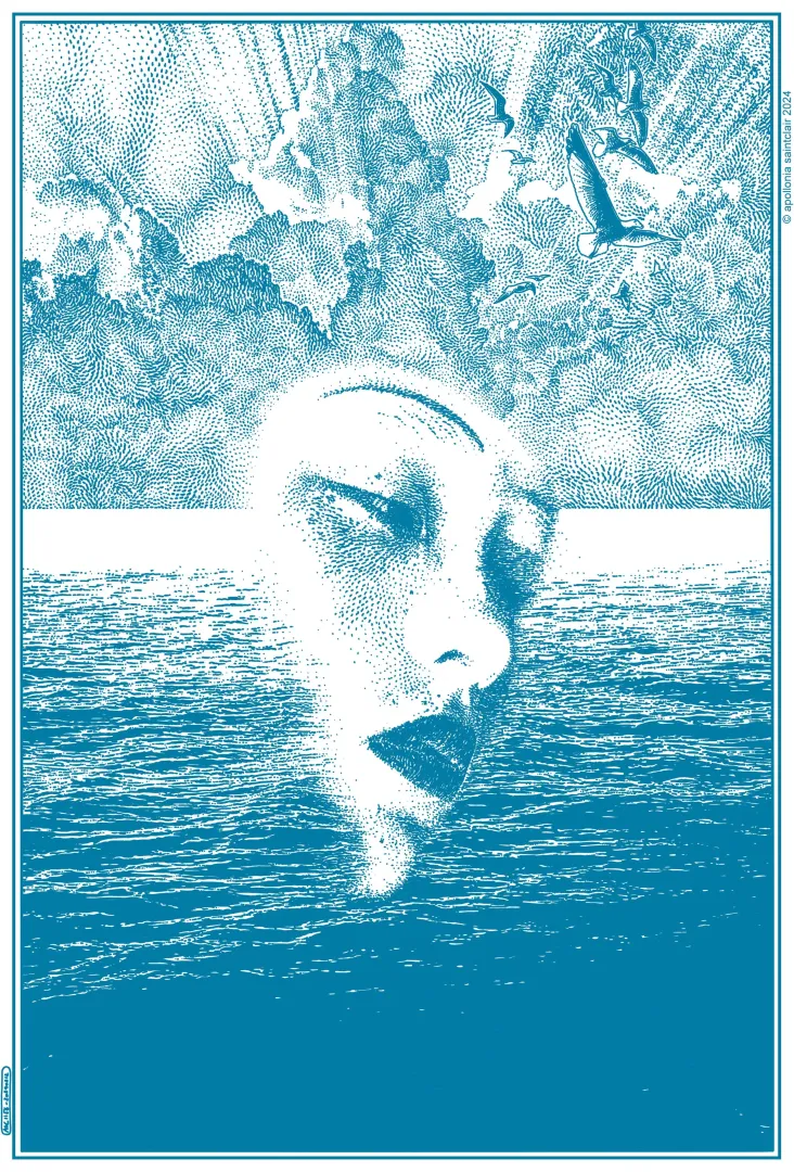 THE INK OF DAYS PAST by Apollonia Saintclair