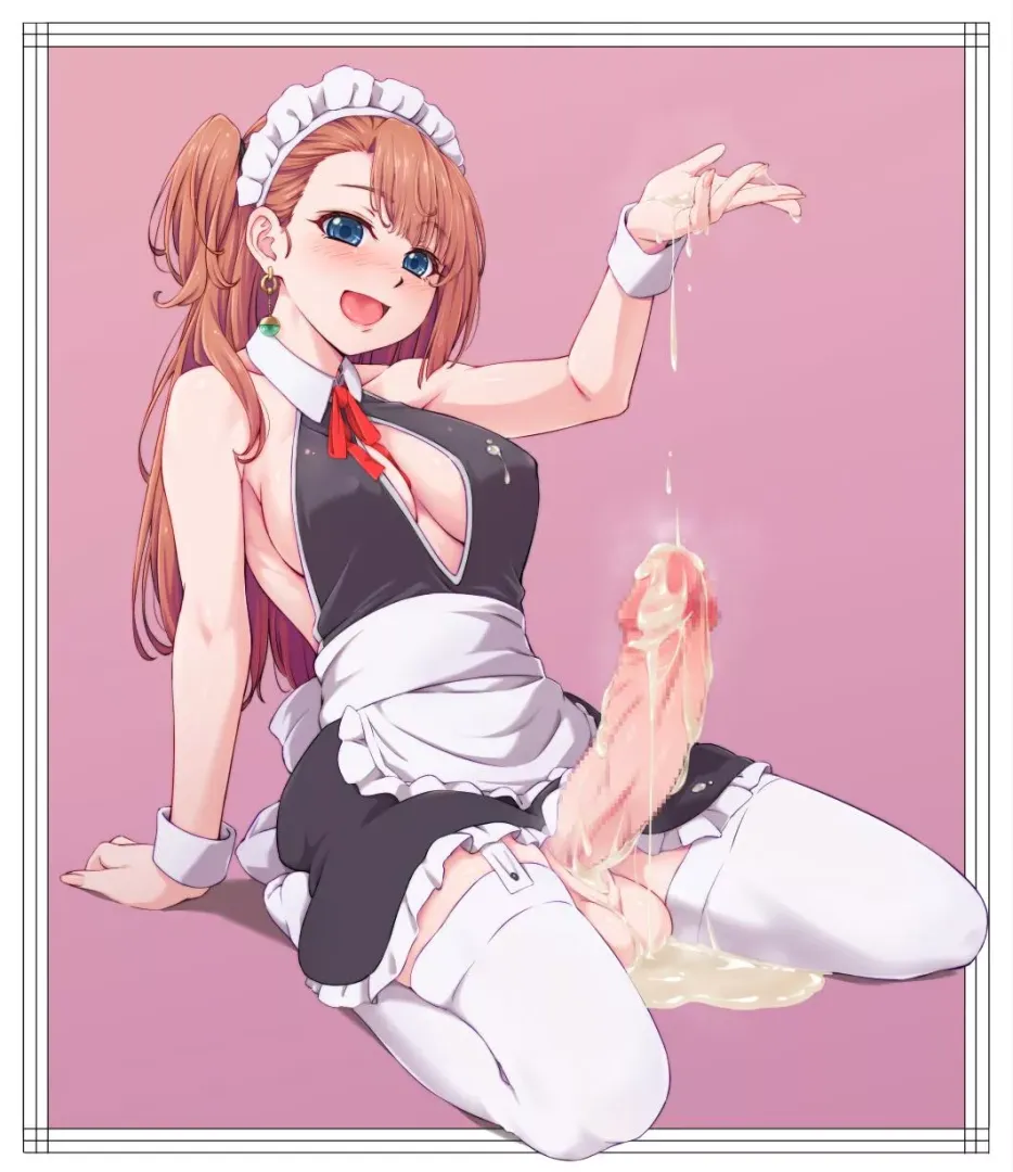 The maid makes a mess