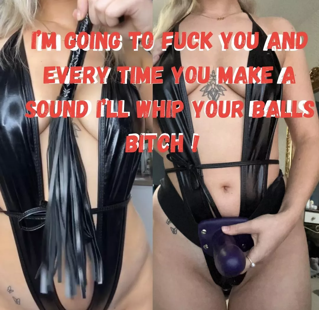 The more sound you make, the harder I'll go! [F19]
