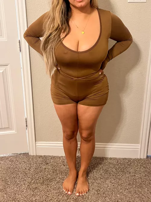 The nipples barely made it under the fabric. Phew