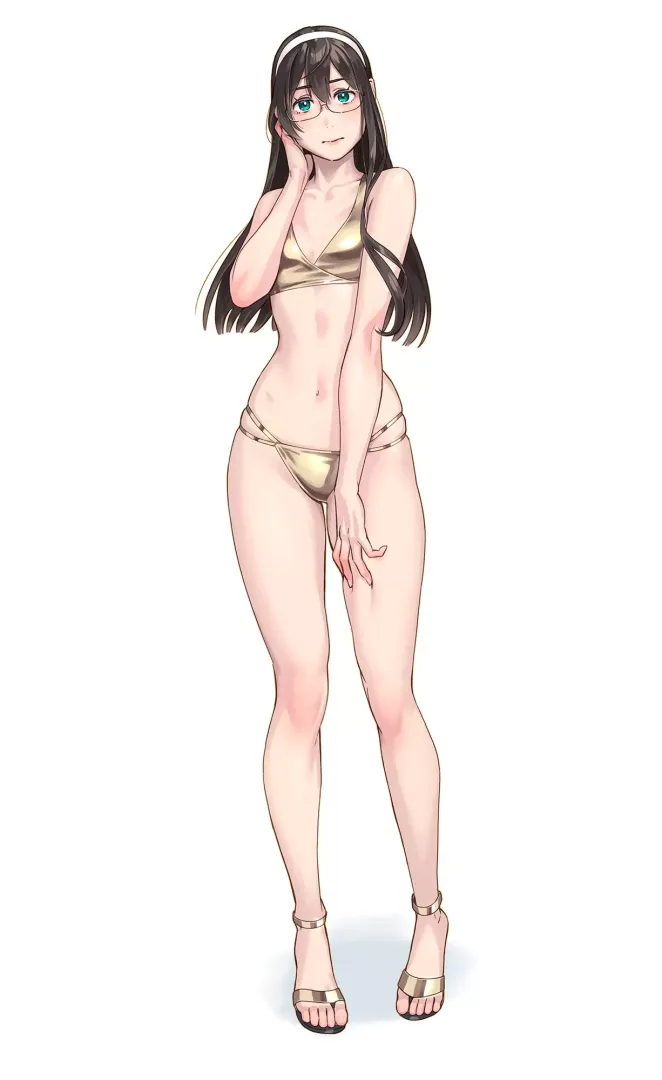 The perfect slender physique [Ooyodo from Kancolle](yujixxxxx)