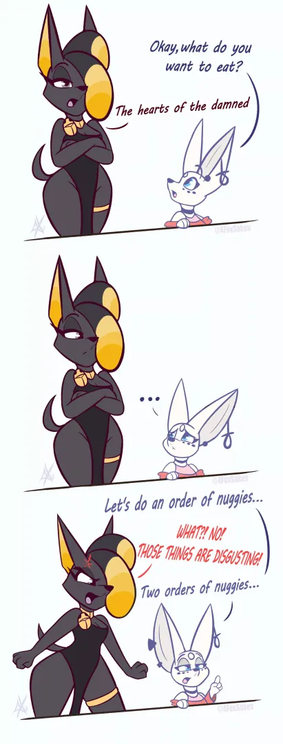The picky palettes of the gods (4FoxSakes)