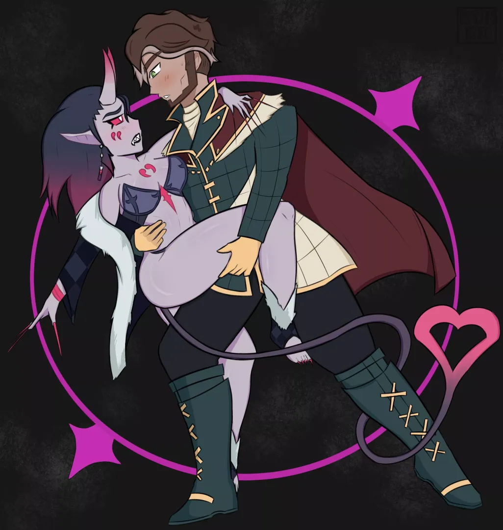 The Prince and Herzha doing the Tango by KyeKi