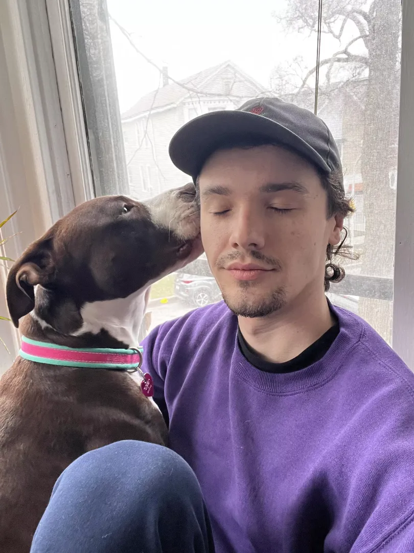 The pup and I