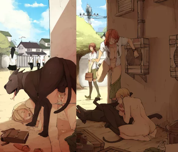 the reward after working hard (faustsketcher)